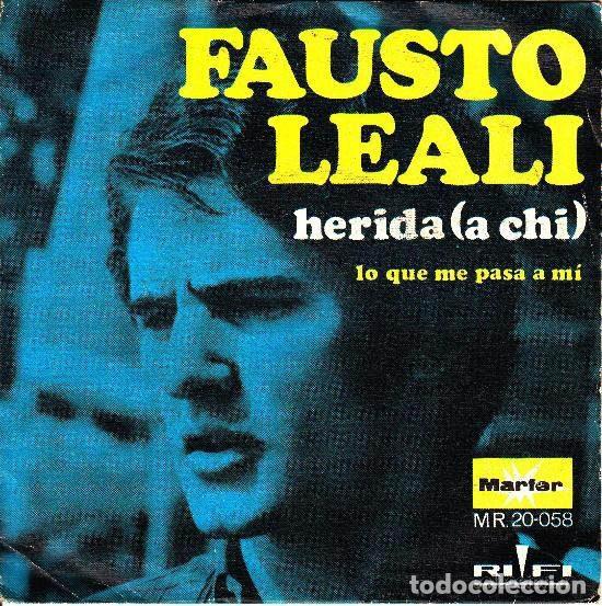Dischi in vinile: Fausto Leali &ndash; Herida (Vinyl, Marfer MR 20.058)