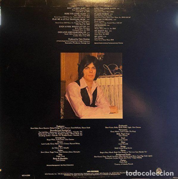 Discos de vinilo: B.J. Thomas &ndash; B.J. Thomas (Vinyl, MCA Records MCA-2286) - Foto 2