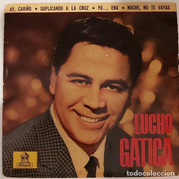 Discos de vinilo: Lucho Gatica &ndash; Ay, Cari&ntilde;o (Vinyl, Odeon DSOE 16.514)
