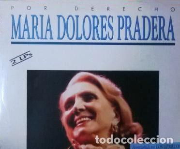Discos de vinilo: Maria Dolores Pradera Acompa&ntilde;ada Por Los Gemelos &ndash; Por Derecho (Vinyl, Zafiro 30712770)