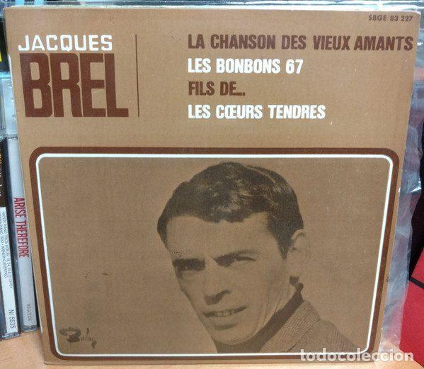 Discos de vinilo: Jacques Brel &ndash; La Chanson Des Vieux Amants (Vinyl, Barclay SBGE 83 227)