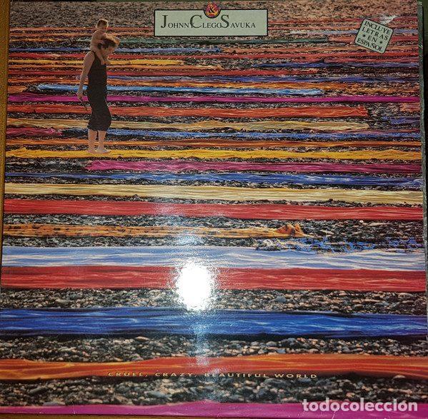 Discos de vinil: Johnny Clegg & Savuka &ndash; Cruel, Crazy, Beautiful World (Vinyl, EMI 7934461)