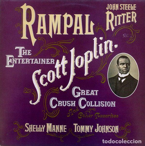 Disques de vinyle: Rampal, Scott Joplin &ndash; Rampal Plays Scott Joplin (Vinyl, CBS 73685)