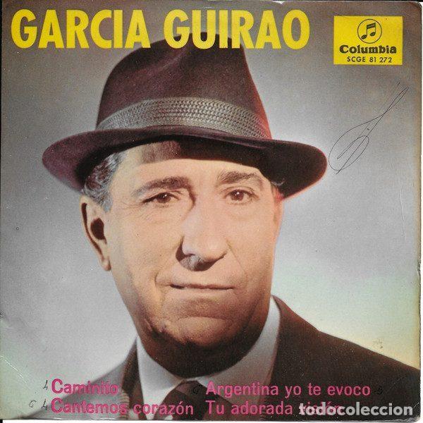 Discos de vinilo: Garc&iacute;a Guirao &ndash; Caminito (Vinyl, Columbia SCGE 81272)
