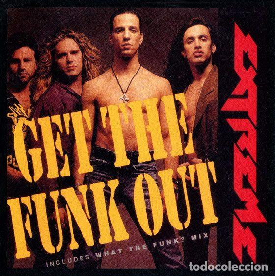 Vinyl records: Extreme &ndash; Get The Funk Out (Vinyl, A&M Records EX - 1.)
