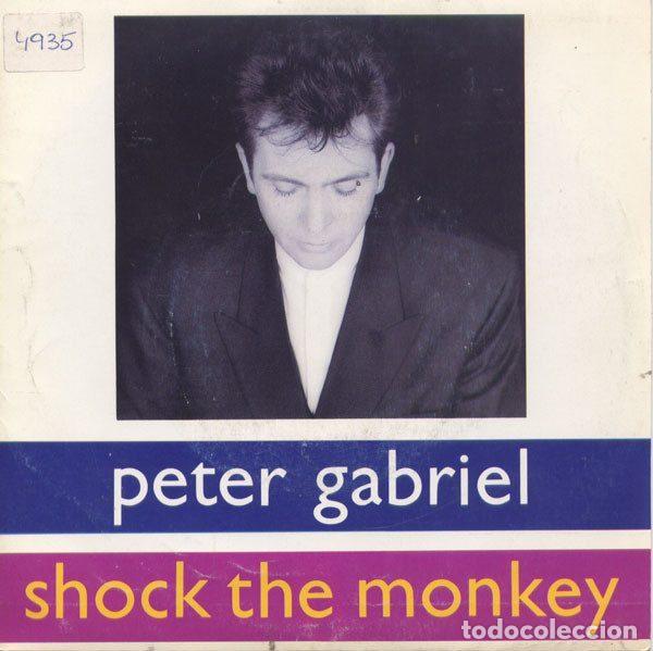 Discos de vinilo: Peter Gabriel &ndash; Shock The Monkey (Vinyl, Virgin SP. PETER 1) - Foto 1