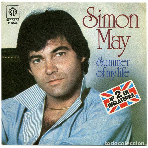 Disques de vinyle: Simon May &ndash; The Summer Of My Life (Vinyl, Pye Records P 1.049)