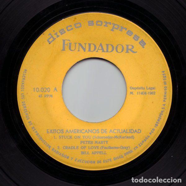 Vinyl records: Various &ndash; &Eacute;xitos Americanos De Actualidad (Vinyl, Disco Sorpresa Fundador 10.020)
