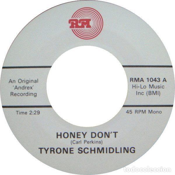 Vinyl records: Tyrone Schmidling &ndash; Honey Don't (Vinyl, RM RMA 1043)