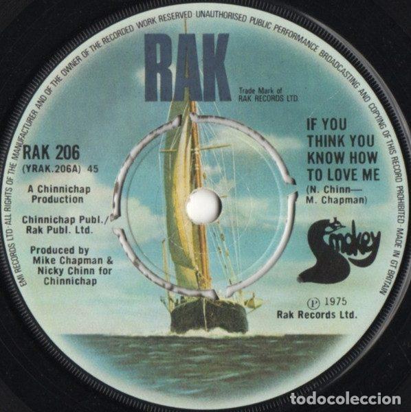 Vinyl records: Smokey &ndash; If You Think You Know How To Love Me (Vinyl, RAK RAK 206)