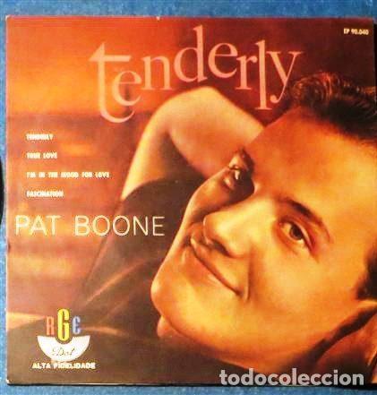 Vinyl records: Pat Boone &ndash; Tenderly (Vinyl, RGE EP 90.040)