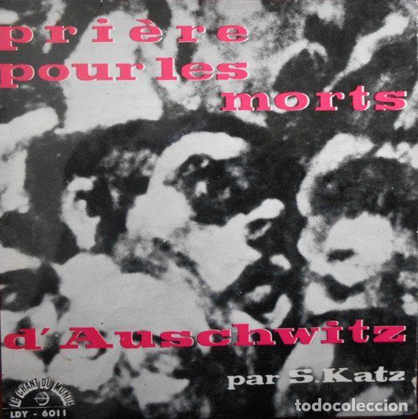 Discos de vinilo: Shalom Katz &ndash; Pri&egrave;re Pour Les Morts D'Auschwitz (Vinyl, Le Chant Du Monde LDY-6011)
