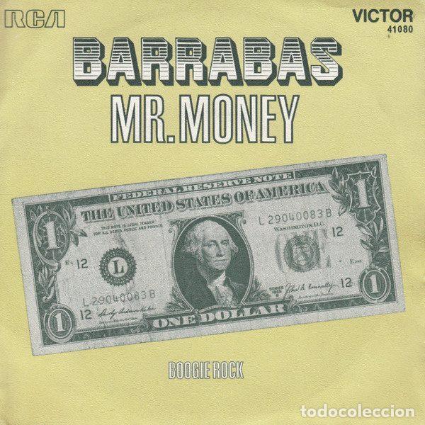 Disques de vinyle: Barrabas &ndash; Mr. Money / Boogie Rock (Vinyl, RCA Victor 41080)
