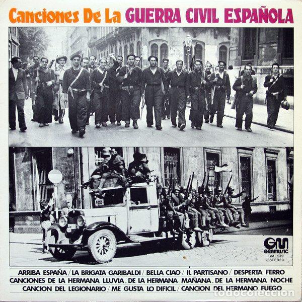 Discos de vinil: Unknown Artist &ndash; Canciones De La Guerra Civil Espa&ntilde;ola (Vinyl, Gramusic GM-579)