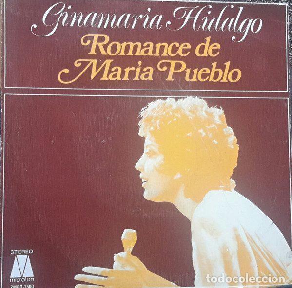 Discos de vinilo: Ginamar&iacute;a Hidalgo &ndash; Romance De Maria Pueblo (Vinyl, Microfon ZMBO 1500)