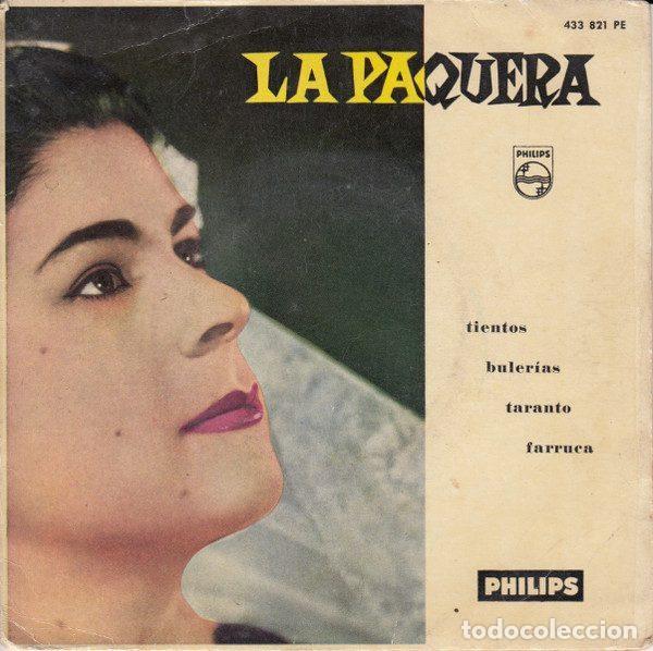 Discos de vinilo: La Paquera &ndash; Tientos (Vinyl, Philips 433 821 PE)