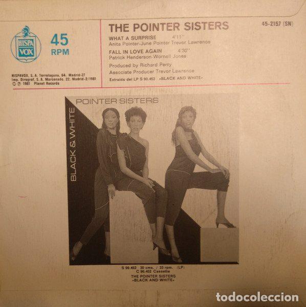 Discos de vinilo: Pointer Sisters &ndash; What A Surprise (Vinyl, Planet 45-2157) - Foto 2
