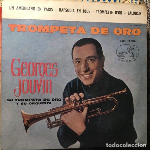 Discos de vinil: Georges Jouvin, Su Trompeta De Oro Y Su Orquesta &ndash; Trompeta De Oro (Vinyl, La Voz De Su Amo 7EPL...