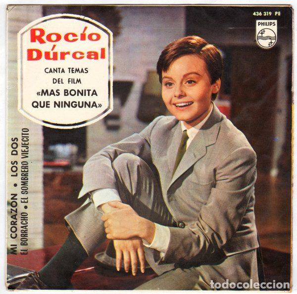 Discos de vinilo: Roc&iacute;o D&uacute;rcal &ndash; Canta Temas Del Film &rdquo;M&aacute;s Bonita Que Ninguna&rdquo; (Vinyl, Philips 436 319 PE)