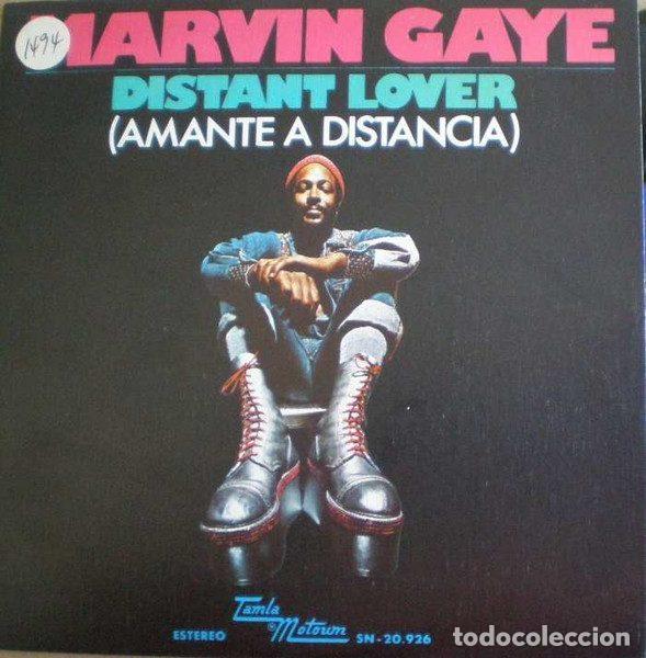 Discos de vinilo: Marvin Gaye &ndash; Distant Lover = Amante A Distancia (Vinyl, Tamla Motown SN-20.926)