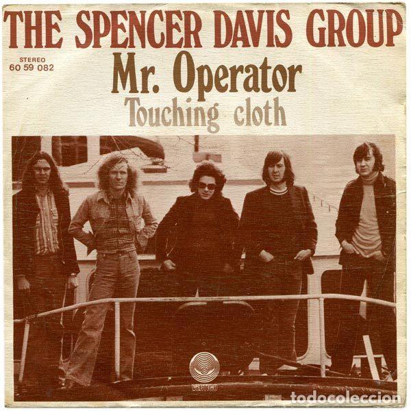 Vinyl records: The Spencer Davis Group &ndash; Mr. Operator / Touching Cloth (Vinyl, Vertigo 60 59 082)