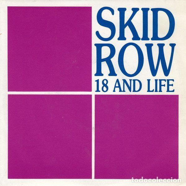Discos de vinilo: Skid Row &ndash; 18 And Life (Vinyl, Atlantic 1.173)