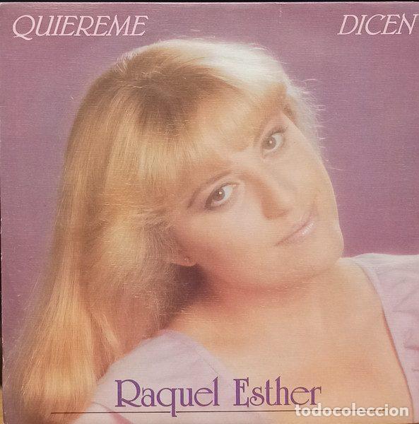 Discos de vinilo: Raquel Esther &ndash; Quiereme / Dicen (Vinyl, Fonomacova MACOVA 000001)