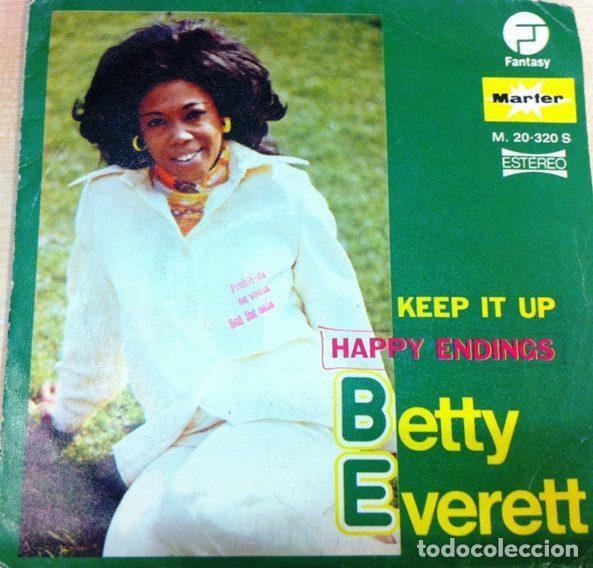 Discos de vinilo: Betty Everett &ndash; Keep It Up / Happy Endings (Vinyl, Fantasy M. 20-320 S)
