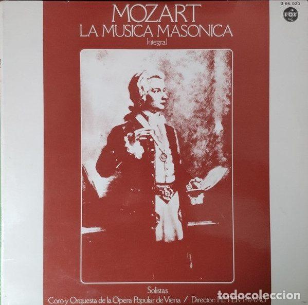 Discos de vinil: Mozart Solistas: Coro Y Orquesta De La &Oacute;pera Popular De Viena / Director: Peter Maag &ndash; La M&uacute;sica...
