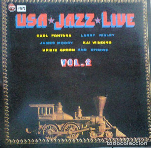 Vinyl records: Various &ndash; USA Jazz Live - Vol. 2 (Vinyl, MPS Records JS-033)