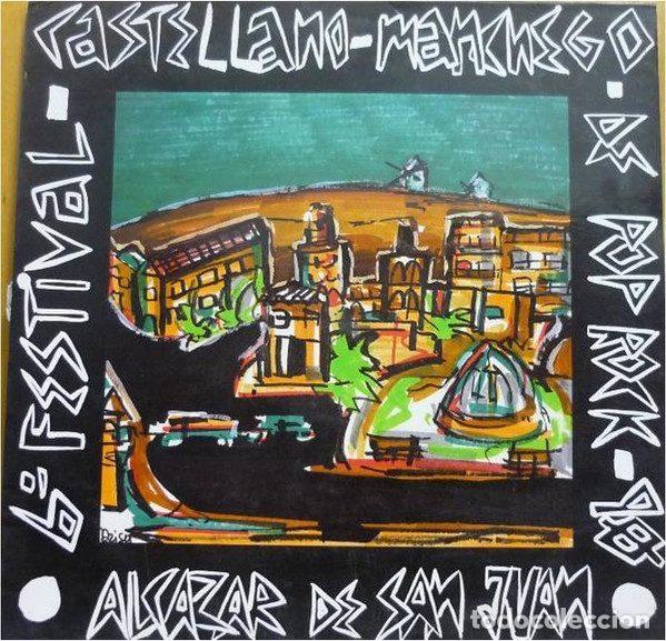 Discos de vinilo: Various &ndash; VI Festival Castellano Manchego Pop-Rock Alcazar De San Juan (Vinyl, Lady Alicia...