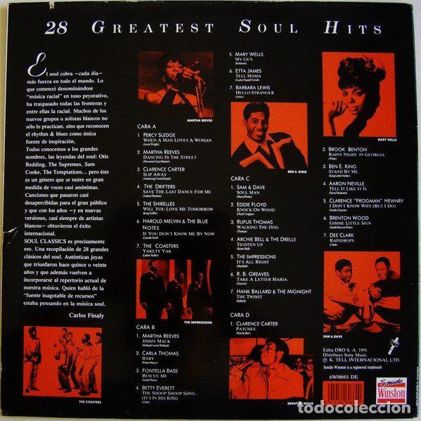 Discos de vinilo: Various &ndash; Soul Classics (Vinyl, DRO 6W08601 DE) - Foto 4