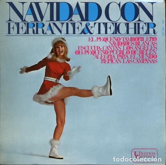Discos de vinil: Ferrante & Teicher &ndash; Navidad Con Ferrante & Teicher (Vinyl, United Artists Records HU 067-142)
