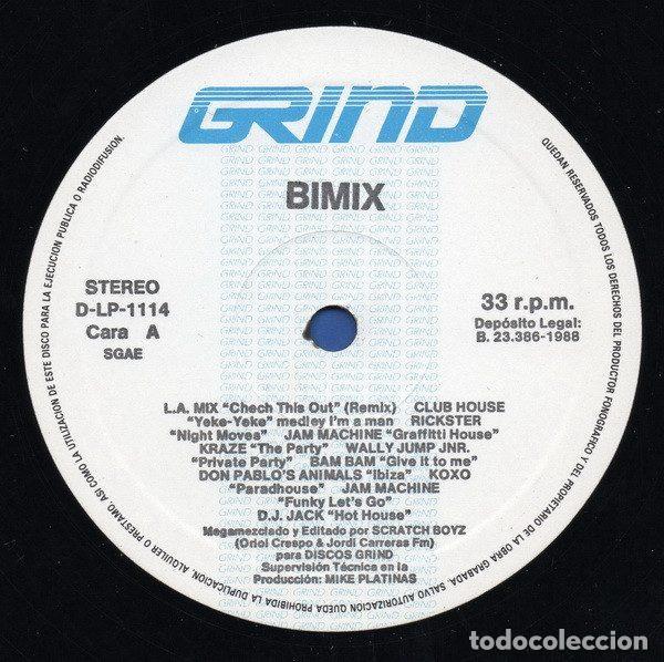 Discos de vinilo: Various &ndash; Bimix (Vinyl, Grind D-LP-1114) - Foto 3