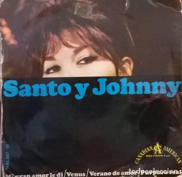 Vinyl-Schallplatten: Santo Y Johnny &ndash; Mi Gran Amor Le Di (Vinyl, Hispavox HAC 367-01)