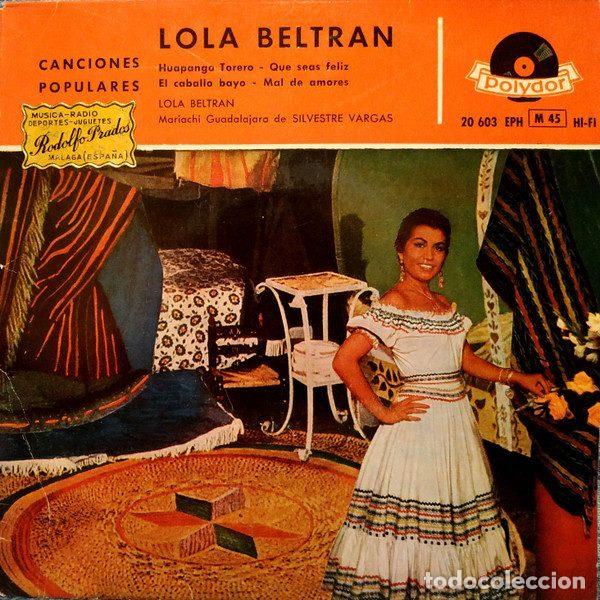 Disques de vinyle: Lola Beltr&aacute;n, Mariachi Guadalajara De Silvestre Vargas &ndash; Canciones Populares (Vinyl, Polydor...