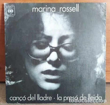 Vinyl-Schallplatten: Marina Rossell &ndash; Can&ccedil;&oacute; Del Lladre / La Pres&oacute; De Lleida (Vinyl, CBS CBS 5331)