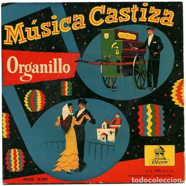 Discos de vinilo: M. Zabaleta &ndash; M&uacute;sica Castiza - Organillo (Vinyl, Odeon MSOE 31.104)