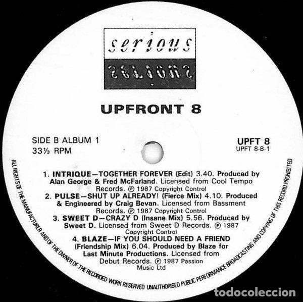 Discos de vinilo: Various &ndash; Upfront 8 - Solid State (Vinyl, Serious Records UPFT 8) - Foto 4