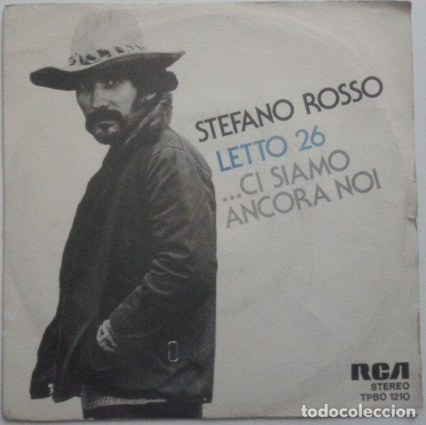 Vinyl records: Stefano Rosso &ndash; Letto 26 / ...Ci Siamo Ancora Noi (Vinyl, RCA TPBO 1210)