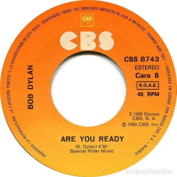 Discos de vinilo: Bob Dylan &ndash; Saved (Vinyl, CBS CBS 8743) - Foto 4