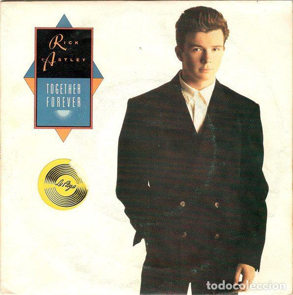 Discos de vinilo: Rick Astley &ndash; Together Forever (Vinyl, RCA Victor PB 41817-1A)
