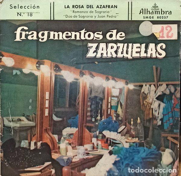 Vinyl-Schallplatten: Teresa Berganza, Manuel Ausensi &ndash; Fragmentos De Zarzuelas. La Rosa Del Azafran (Vinyl, Alhambra...