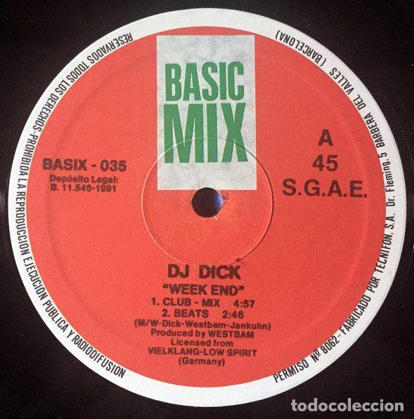 Discos de vinilo: DJ Dick &ndash; Weekend (Vinyl, Basic Mix BASIX - 035) - Foto 3