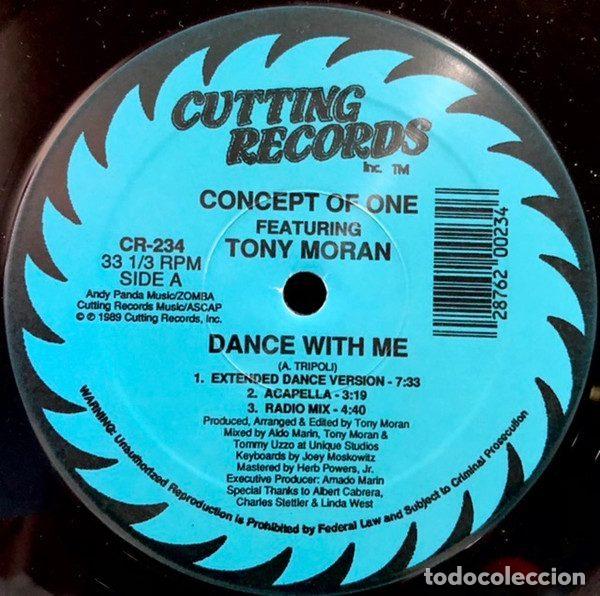 Disques de vinyle: Concept Of One Featuring Tony Moran &ndash; Dance With Me (Vinyl, Cutting Records CR-234)