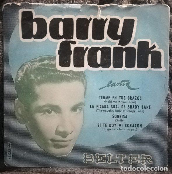 Discos de vinil: Barry Frank &ndash; Canta (Vinyl, Belter 45.022)