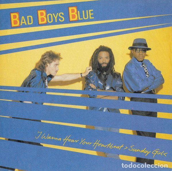 Disques de vinyle: Bad Boys Blue &ndash; I Wanna Hear Your Heartbeat &rsaquo;Sunday Girl&lsaquo; (Vinyl, Coconut 108 539-100)