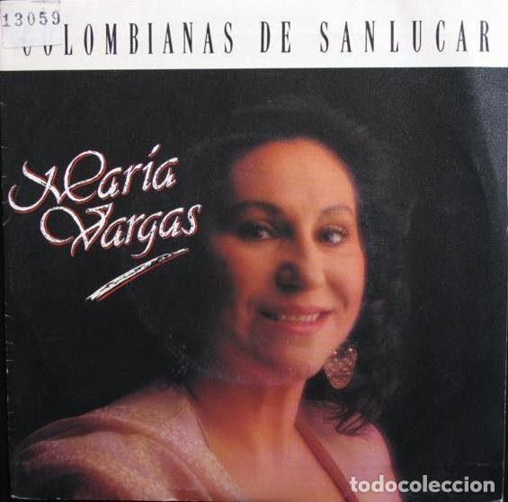 Disques de vinyle: Mar&iacute;a Vargas &ndash; Colombianas De Sanlucar (Vinyl, Virgin SPMV 1)