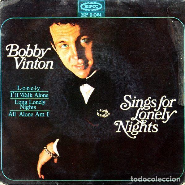 Vinyl records: Bobby Vinton &ndash; Sings For Lonely Nights (Vinyl, Epic EP 9.021)