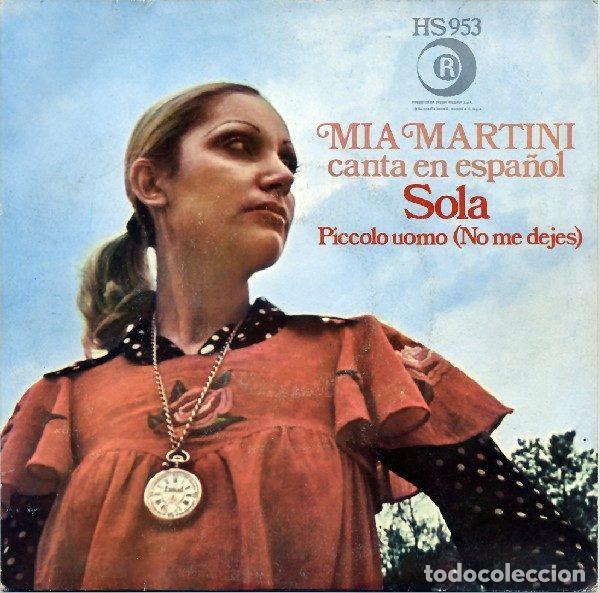 Vinyl-Schallplatten: Mia Martini &ndash; Canta En Espa&ntilde;ol &rdquo;Sola&rdquo; (Vinyl, Ricordi HS 953)